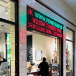 Indoor Triple Line LED Scrolling Sign Use Case