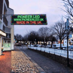 Outdoor Triple Line LED Scrolling Sign